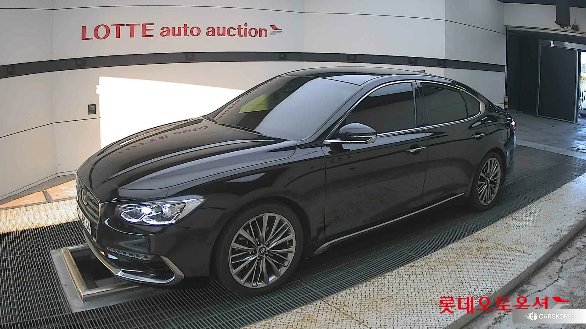 Hyundai Grandeur 2018 Черный из Кореи, фото 4