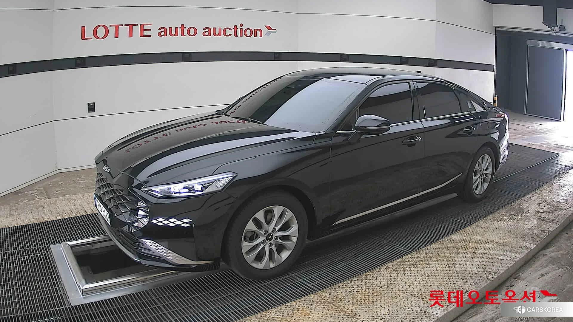 Kia K8 2022 Aurora Black Pearl из Кореи, фото 4