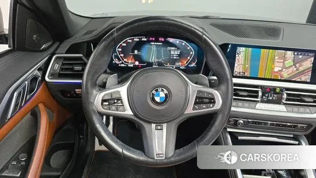 BMW 4 Series (G22) 2022 Синий из Кореи, фото 4