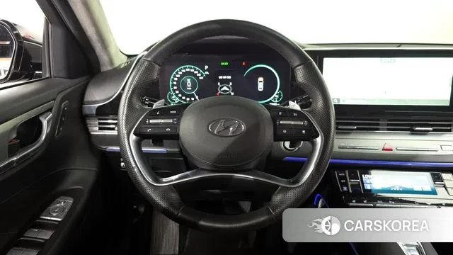 Hyundai The New Grandeur IG Hybrid 2022 Черный из Кореи, фото 4