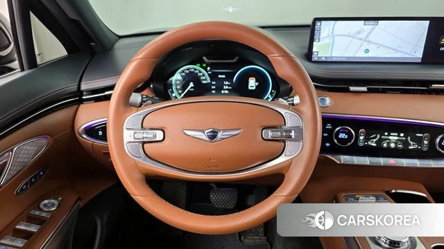 Genesis GV70 2021 Черный из Кореи, фото 4