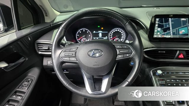 Hyundai The New Santa Fe 2022 Черный из Кореи, фото 4