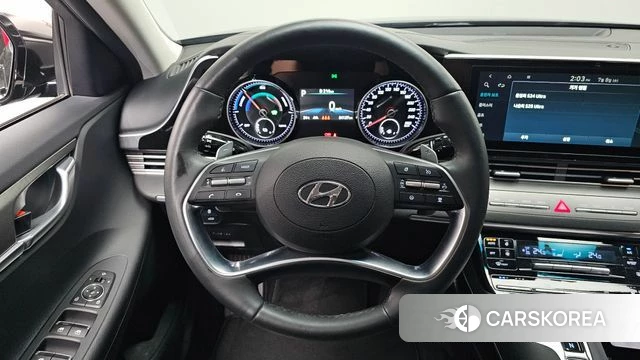 Hyundai The New Grandeur IG Hybrid 2021 Черный из Кореи, фото 4