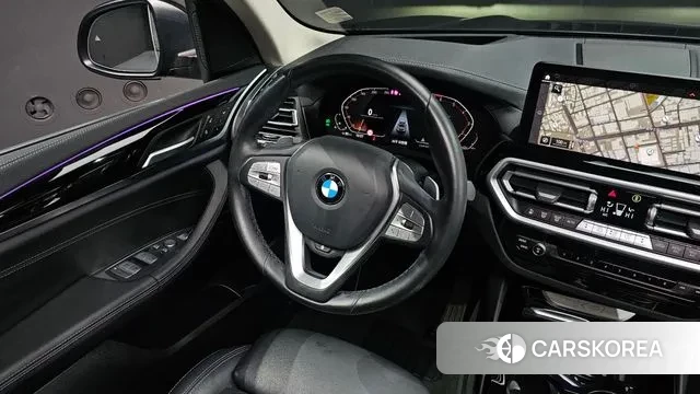 BMW X3 (G01) 2022 Черный из Кореи, фото 4