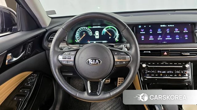 Kia K7 Premier Hybrid 2019 Черный из Кореи, фото 4