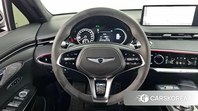 Genesis GV70 2021 Черный из Кореи, фото 4