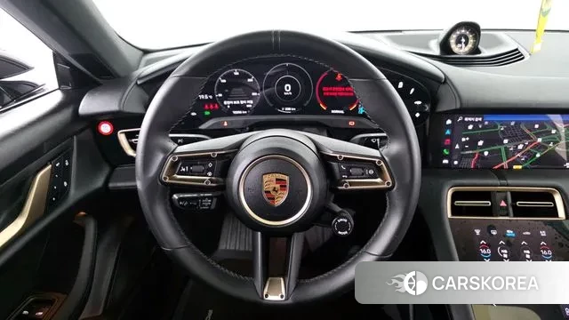 Porsche Taycan 2023 Черный из Кореи, фото 4