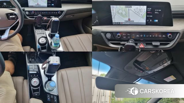 Kia K8 Hybrid 2021 Серый из Кореи, фото 4