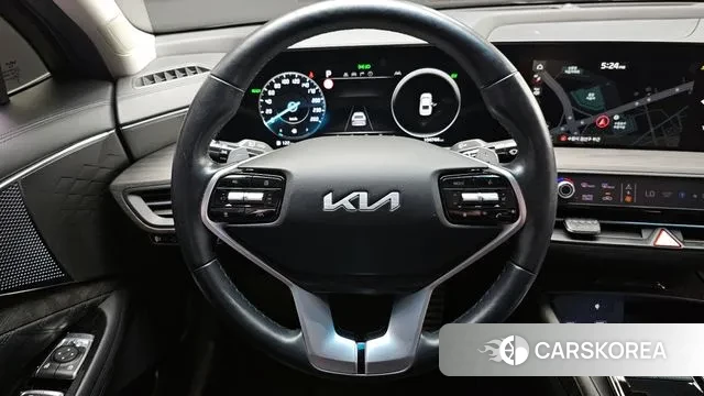 Kia K8 Hybrid 2021 Черный из Кореи, фото 4