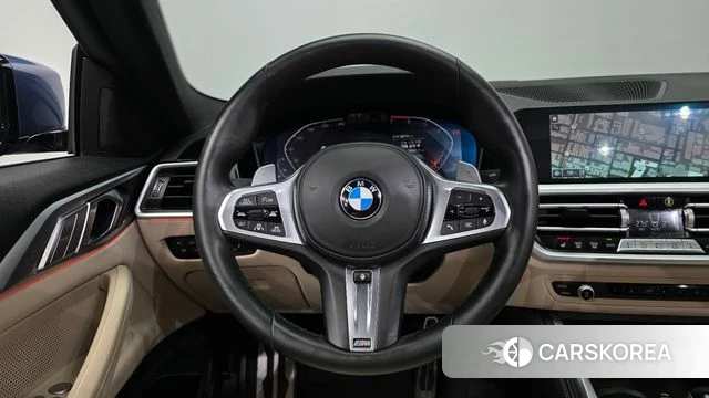 BMW 4 Series (G22) 2021 Синий из Кореи, фото 4