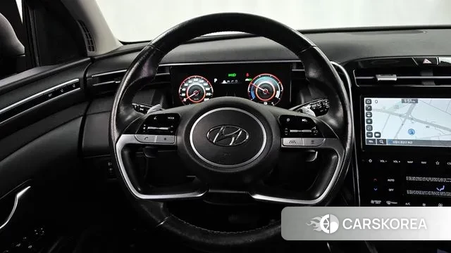 Hyundai Tucson Hybrid (NX4) 2020 Черный из Кореи, фото 4