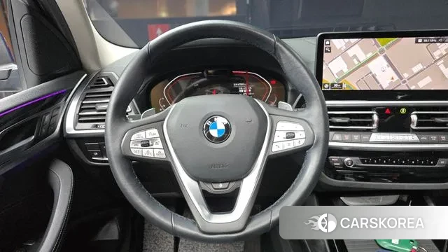 BMW X3 (G01) 2022 Синий из Кореи, фото 4