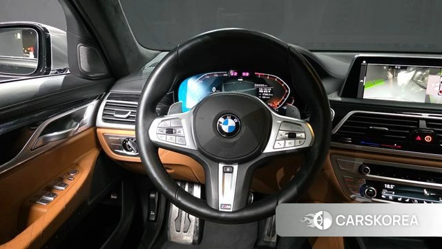 BMW 7 Series (G11) 2021 Серебристо-серый из Кореи, фото 4