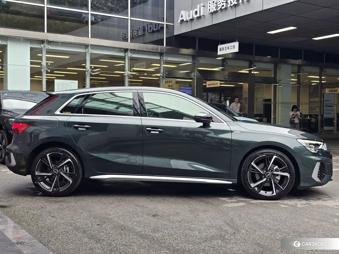 Audi A3 2022 Зеленый из Китая, фото 4