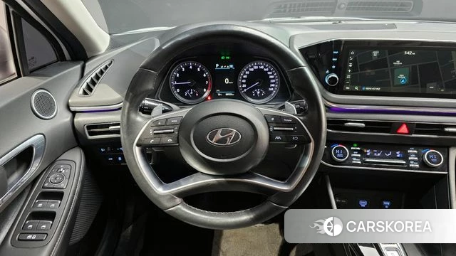 Hyundai Sonata (DN8) 2022 Белый из Кореи, фото 4