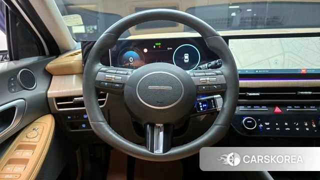 Hyundai Sonata D Edge Hybrid (DN8) 2023 Белый из Кореи, фото 4