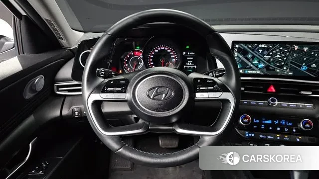 Hyundai Avante (CN7) 2021 Белый из Кореи, фото 4