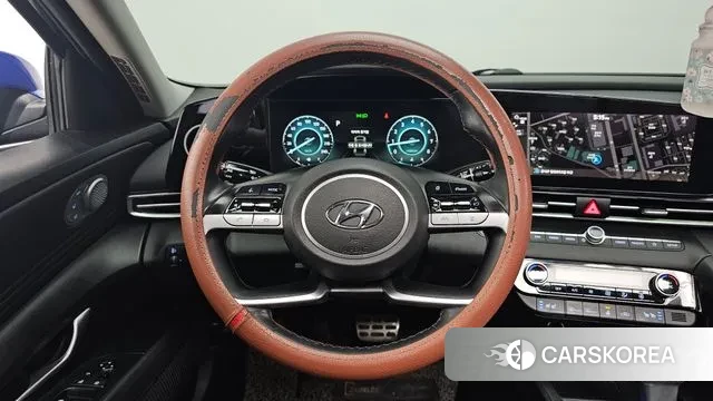 Hyundai Avante (CN7) 2020 Синий из Кореи, фото 4