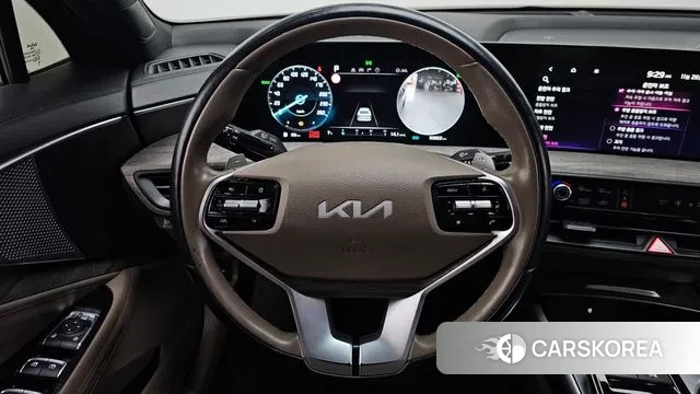 Kia K8 Hybrid 2022 Серый из Кореи, фото 4