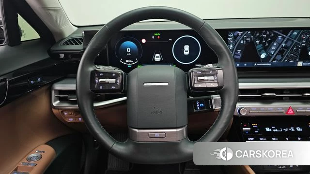 Hyundai Grandeur Hybrid (GN7) 2024 Черный из Кореи, фото 4