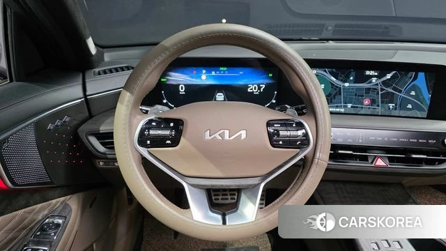 Kia K8 Hybrid 2024 Черный из Кореи, фото 4