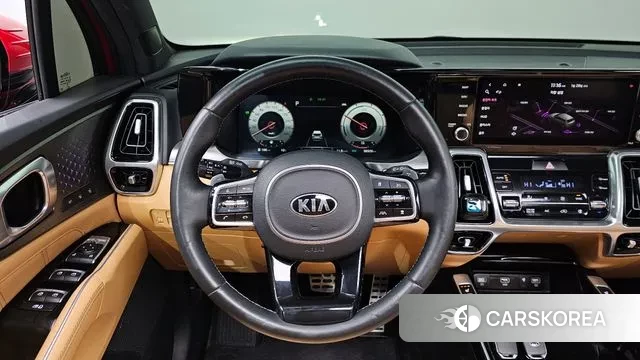 Kia Sorento 4th Generation 2021 Красный из Кореи, фото 4