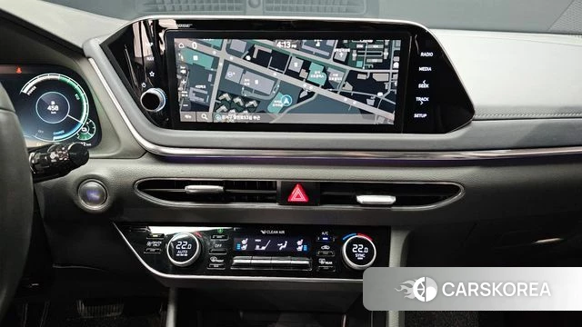 Hyundai Sonata Hybrid (DN8) 2020 Серебристо-серый из Кореи, фото 4