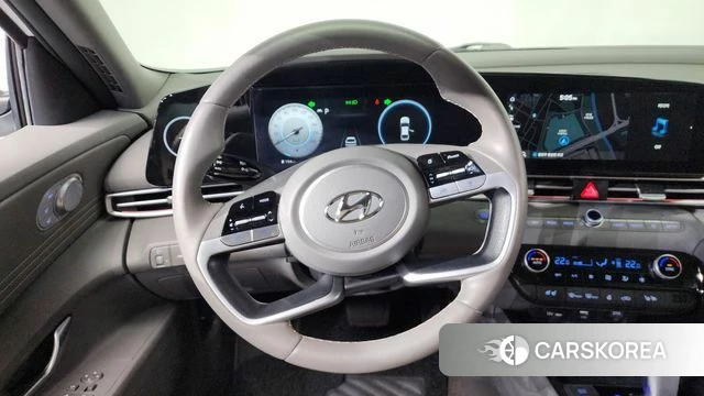 Hyundai Avante (CN7) 2023 Белый из Кореи, фото 4