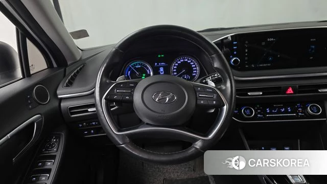Hyundai Sonata Hybrid (DN8) 2019 Белый из Кореи, фото 4