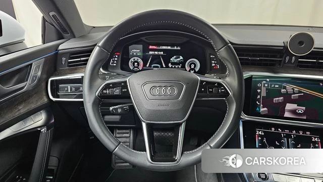Audi A7 (4K) 2021 Белый из Кореи, фото 4