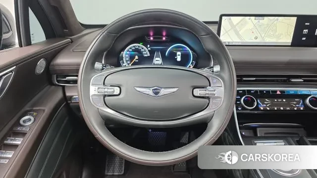 Genesis GV80 2021 Темно-зеленый из Кореи, фото 4