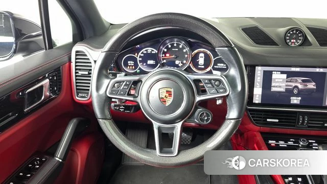 Porsche Cayenne (PO536) 2021 Синий из Кореи, фото 4