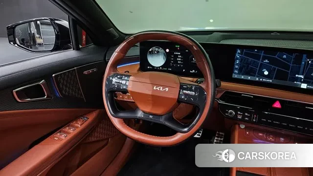 Kia The New K8 Hybrid 2024 Черный из Кореи, фото 4