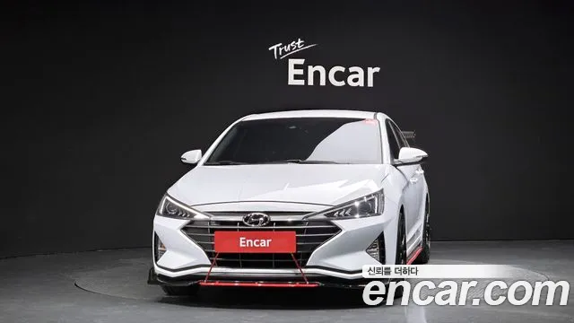 Hyundai The New Avante AD 2019 Белый из Кореи, фото 4