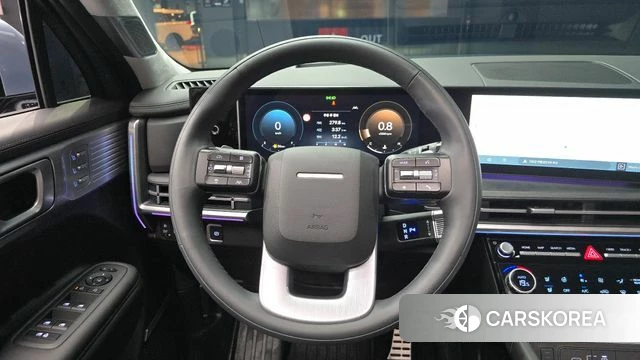 Hyundai Santa Fe (MX5) 2025 Небесно-голубой из Кореи, фото 4
