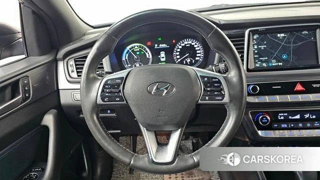 Hyundai Sonata New Rise Hybrid 2019 Серый из Кореи, фото 4