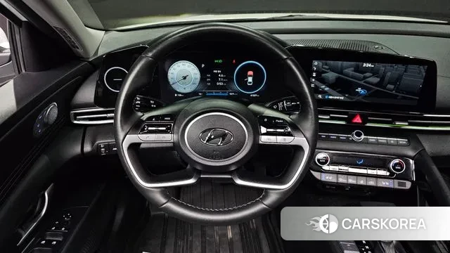 Hyundai Avante (CN7) 2022 Белый из Кореи, фото 4