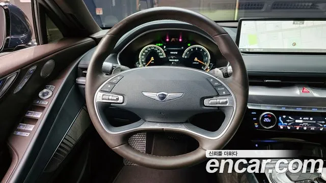 Genesis G80 (RG3) 2021 Синий из Кореи, фото 4