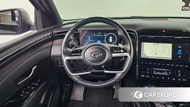 Hyundai Tucson Hybrid (NX4) 2022 Черный из Кореи, фото 4