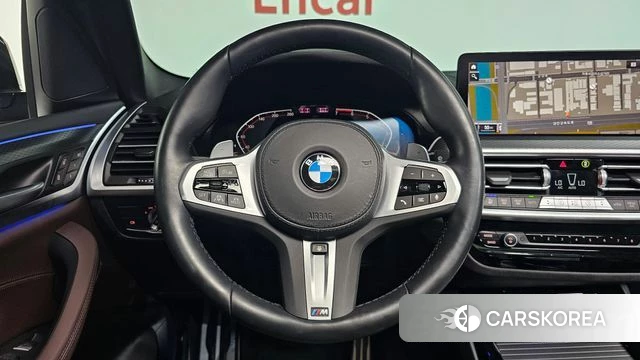 BMW X3 (G01) 2022 Черный из Кореи, фото 4