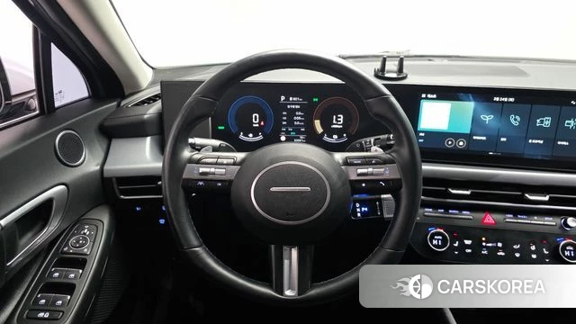 Hyundai Sonata D Edge Hybrid (DN8) 2024 Небесно-голубой из Кореи, фото 4