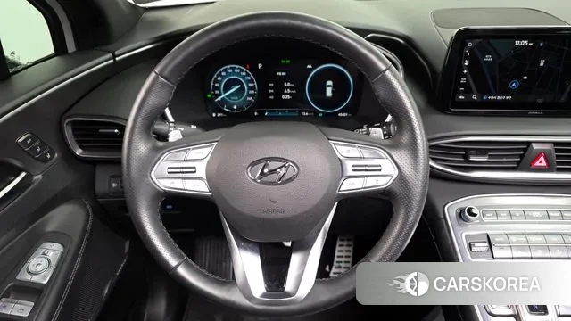 Hyundai The New Santa Fe 2021 Белый из Кореи, фото 4