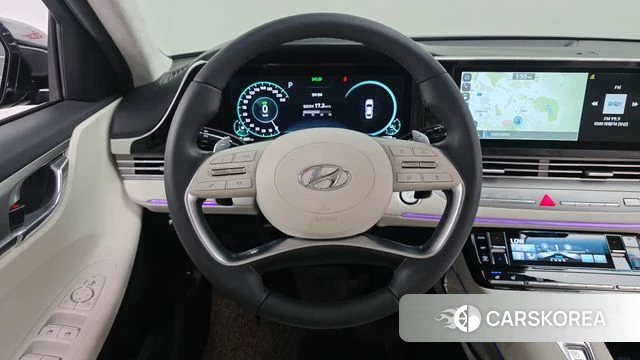 Hyundai The New Grandeur IG Hybrid 2022 Черный из Кореи, фото 4