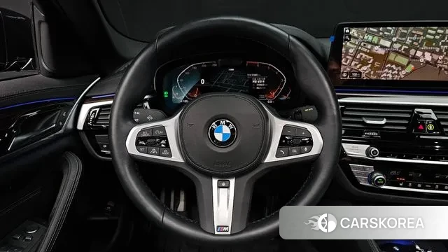 BMW 5 Series (G30) 2022 Черный из Кореи, фото 4