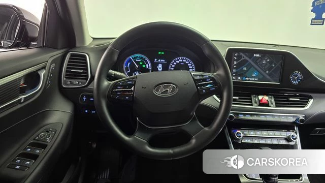 Hyundai Grandeur IG Hybrid 2019 Черный из Кореи, фото 4
