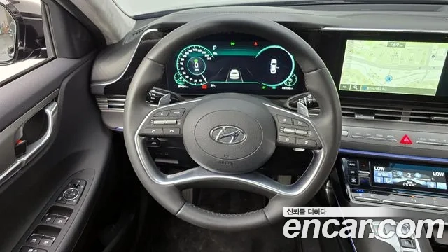 Hyundai The New Grandeur IG Hybrid 2022 Черный из Кореи, фото 4