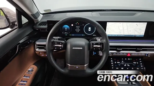 Hyundai Grandeur Hybrid (GN7) 2023 Песочный из Кореи, фото 4