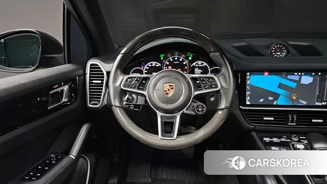 Porsche Cayenne (PO536) 2020 Черный из Кореи, фото 4