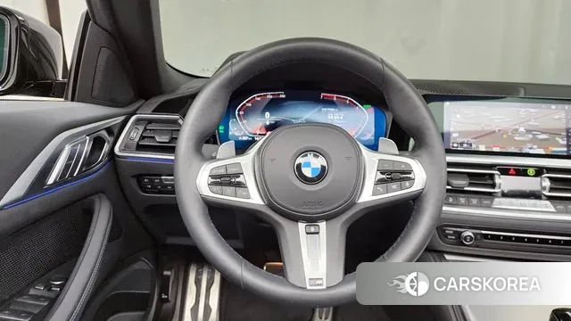 BMW 4 Series (G22) 2022 Черный из Кореи, фото 4