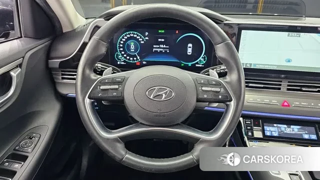 Hyundai The New Grandeur IG Hybrid 2022 Серый из Кореи, фото 4